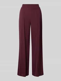 Comma Stoffen broek met elastische band