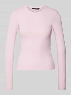 Vero Moda Slim fit shirt met lange mouwen met katoen model 'CHLOE'