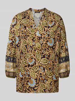 MORE & MORE Blouse met all-over motief