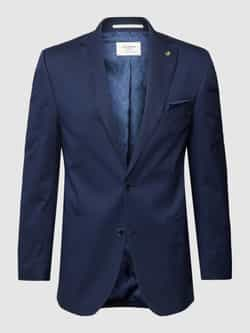 Carl gross Slim fit 2-knoops colbert met reverskraag model 'Sander'