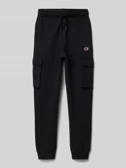 Champion Regular fit sweatpants met logostitching