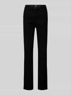 Raphaela By Brax Regular fit broek met riemlussen model 'Laura New'