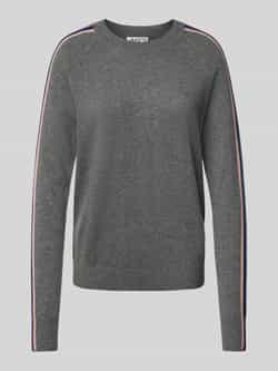 Jake*s Casual Kasjmier pullover met ribboorden