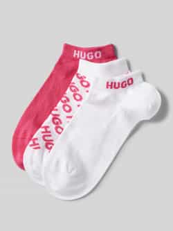 HUGO underwear Vrijetijdssokken 3P AS UNI LOGO CC W met hugo logo-opdrukken
