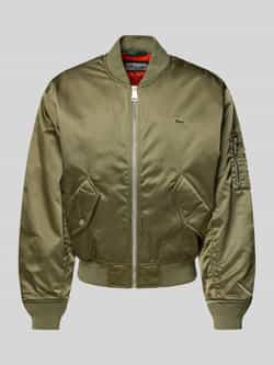 Lacoste Groene Waterdichte Bomberjack Aw24 Green Heren