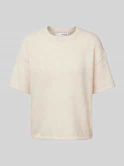 SELECTED FEMME Dames Tops & T-shirts Slfmaline-liliana 2 4 Knit O-neck Gebroken Wit