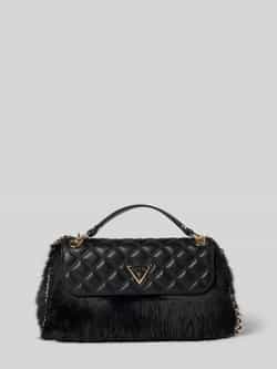 Guess Handtas met labelapplicatie model 'LISE'