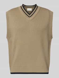 Wood Wollen spencer met V-hals model 'COBEK'