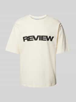 REVIEW T-shirt met ronde hals