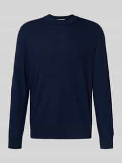 Selected Homme Regular fit gebreide pullover van zuivere merinowol model 'TRAY'