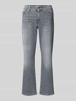 CAMBIO Flared jeans in verkorte pasvorm model 'PARIS'