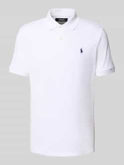 Polo Ralph Lauren Slim fit poloshirt met labelstitching