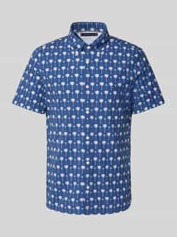 Tommy Hilfiger Overhemd met korte mouwen MINI PALM PRINT SF SHIRT