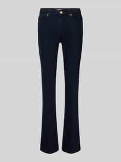 Tommy Hilfiger Regular fit bootcut jeans van katoenmix