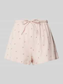 Jake*s Casual Relaxed fit korte pyjamabroek met tunnelkoord