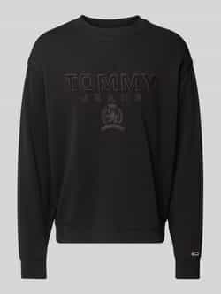 Tommy Jeans Sweatshirt met labelstitching