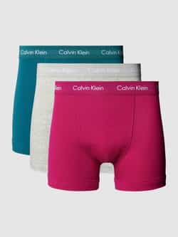 Calvin Klein Underwear Boxershort met band met label in een set van 3 stuks