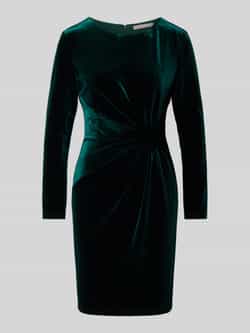 Christian Berg Woman Selection Knielange jurk met ronde hals