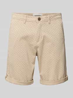 JACK & JONES PANTS STUDIO regular fit short JPSTBOWIE met all over print