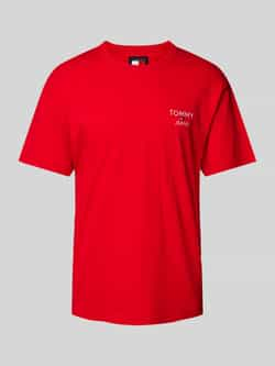 TOMMY JEANS T-shirt TJM REG CORP TEE EXT met borduursel