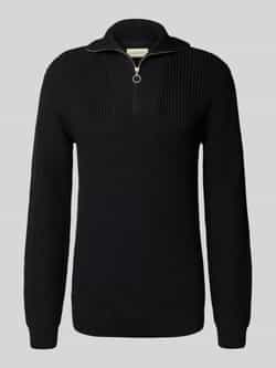 Blend Schipperstrui met labeldetail model 'DENO'