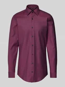 Boss Slim fit zakelijk overhemd met extra lange mouwen model 'Hank'