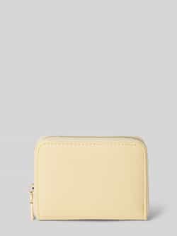 Seidenfelt Portemonnee in leerlook model 'YLVA'
