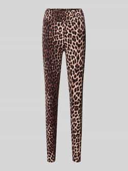 OH APRIL Legging in all-over look model 'LOGOMANIA'