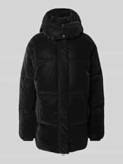 Jake*s Casual Gewatteerd jack met capuchon