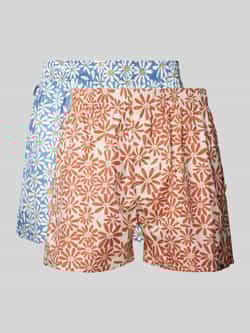 POCKIES Boxershort met elastische band in een set van 2 stuks