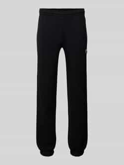 Lacoste Zwarte Stijlvolle Broek Black Heren