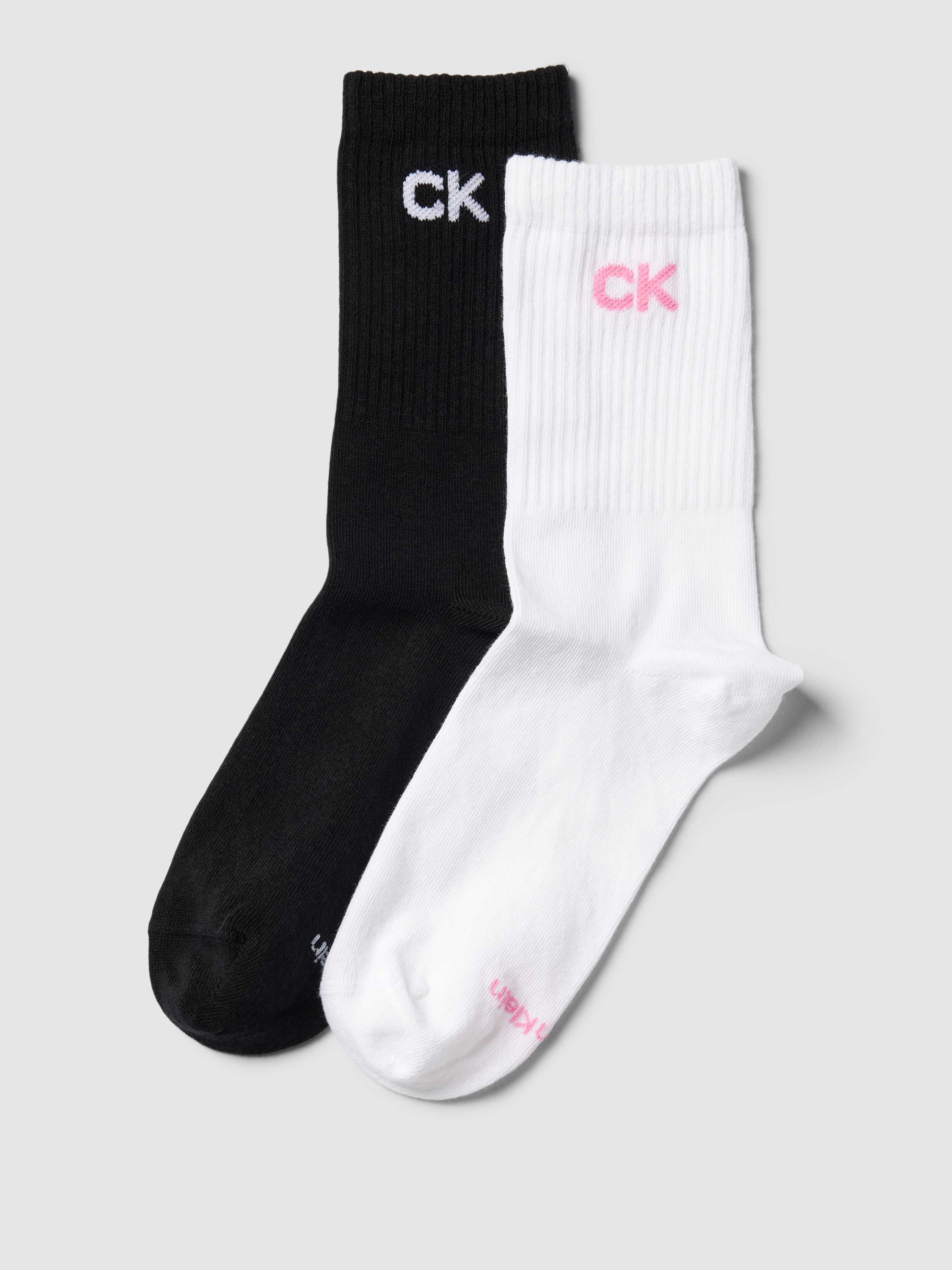 CK Calvin Klein Sokken in een set van 2 paar met labeldetails