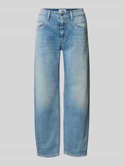 CAMBIO Straight leg jeans met verkort model 'ELIN'