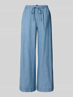 Stefanel Stoffen broek met elastische band