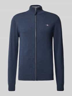Gant Gebreid jack met ritssluiting
