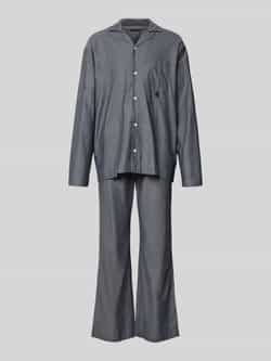 Tommy Hilfiger Relaxed fit pyjama van puur katoen model 'HERRINGBONE'