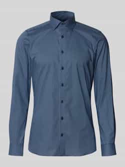 OLYMP Level Five Slim fit zakelijk overhemd met kentkraag