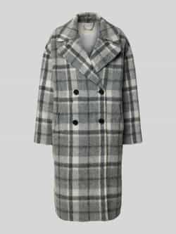 Barbour Regular fit lange wollen jas van wolmix met alpaca model 'BETTIE'