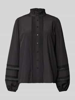 Soyaconcept Regular fit overhemdblouse met opstaande kraag model 'NETTI'