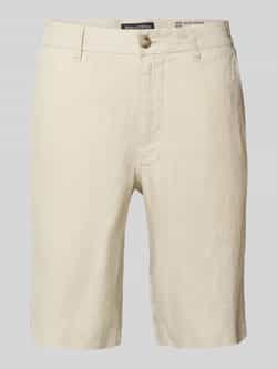 Marc O'Polo Regular fit korte broek van puur linnen model 'RESO JOGGER'