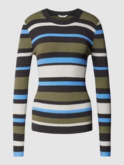 MbyM Gebreide pullover met streepmotief