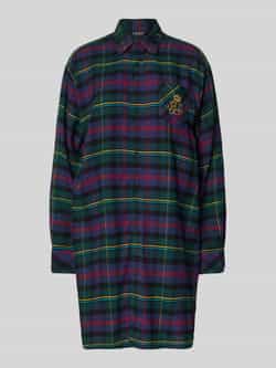 Lauren Ralph Lauren Nachthemd met labelstitching