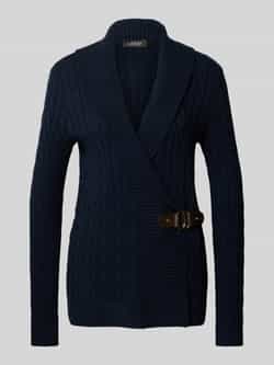Lauren Ralph Lauren Gebreid jack met reverskraag model 'DONATO'