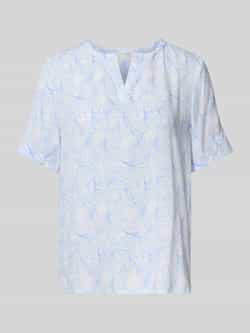 Christian Berg Woman Slim fit blouseshirt met tuniekkraag