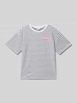 S.Oliver RED LABEL Boxy fit T-shirt in interlockjersey met printdetail