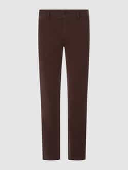 Boss Orange Slim fit chino met labeldetail model 'Schino'