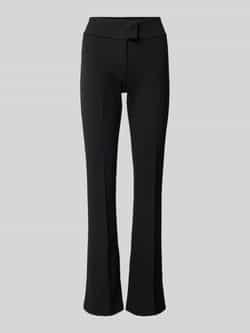 Gina Tricot Slim fit stoffen broek met persplooien