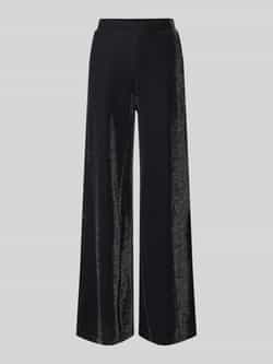 Vila Glanzende broek met elastische band model 'ELEINAS'