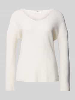 FYNCH-HATTON Kasjmier gebreide pullover met V-hals