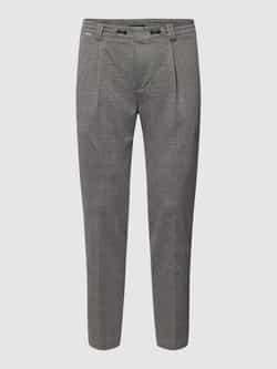 CINQUE Slim fit pantalon met all-over motief model 'CiJuno'